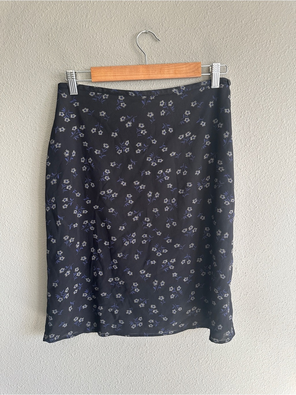 Y2K The Limited Black Floral Skirt. 6